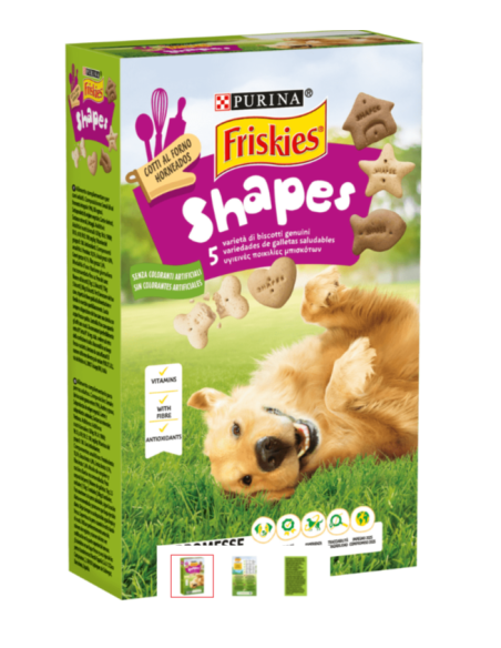 Snack para perros SHAPES FRISKIES 800 gr